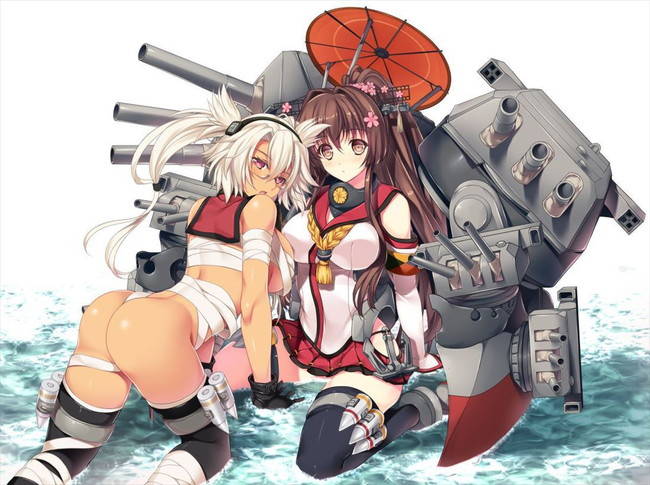 武蔵の悩殺必死のセクシーポーズのエロ画像！【艦隊これくしょん】