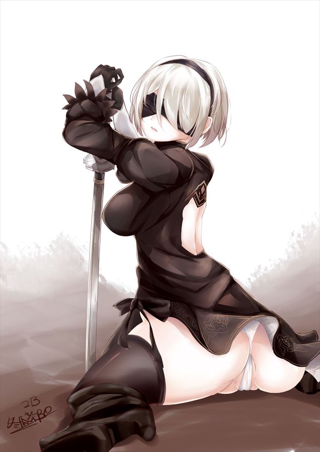 【エロ画像】2Bとエッチする妄想をしたときにありがちな展開！(NieR Automata)