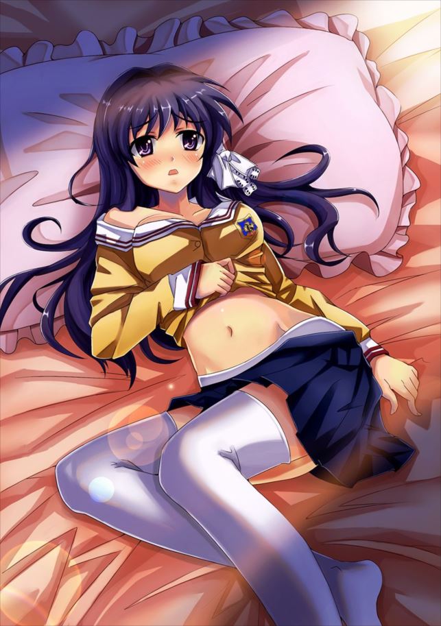 【エロ画像】CLANNAD 藤林杏と漫画みたいなＨがしたくなる抜きヌキ二次エロ画像