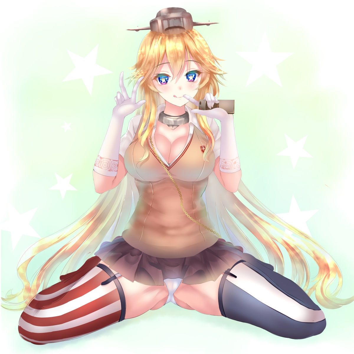 【艦隊これくしょん】アイオワの無料(フリー)の二次エロ画像集