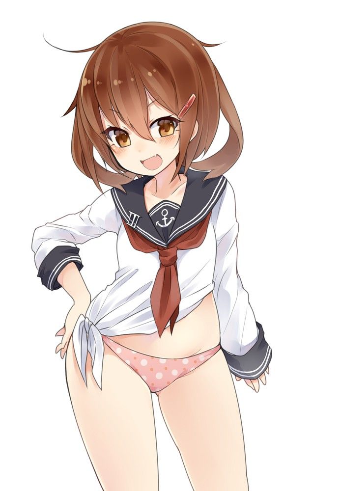 【エロ画像】艦隊これくしょんのエロコスプレの参考にしたくなる雷のキャラクター画像