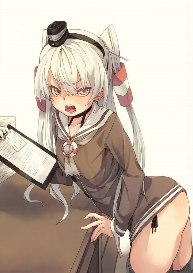 【艦隊これくしょん】天津風のがっつりむしゃぶりつきたいおっぱいエロ画像で即抜き！
