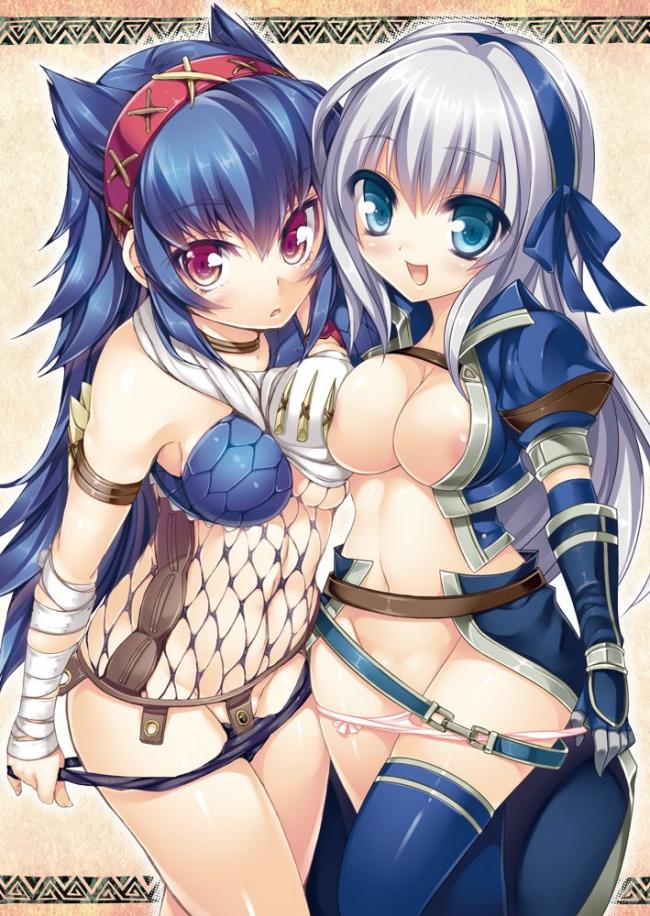 【モンスターハンター】ナルガ装備の無料(フリー)の二次エロ画像集