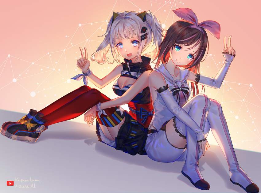 【キズナアイ】声優さんのエロボイスに合わせて鑑賞したいキズナアイの抜けるエロ画像