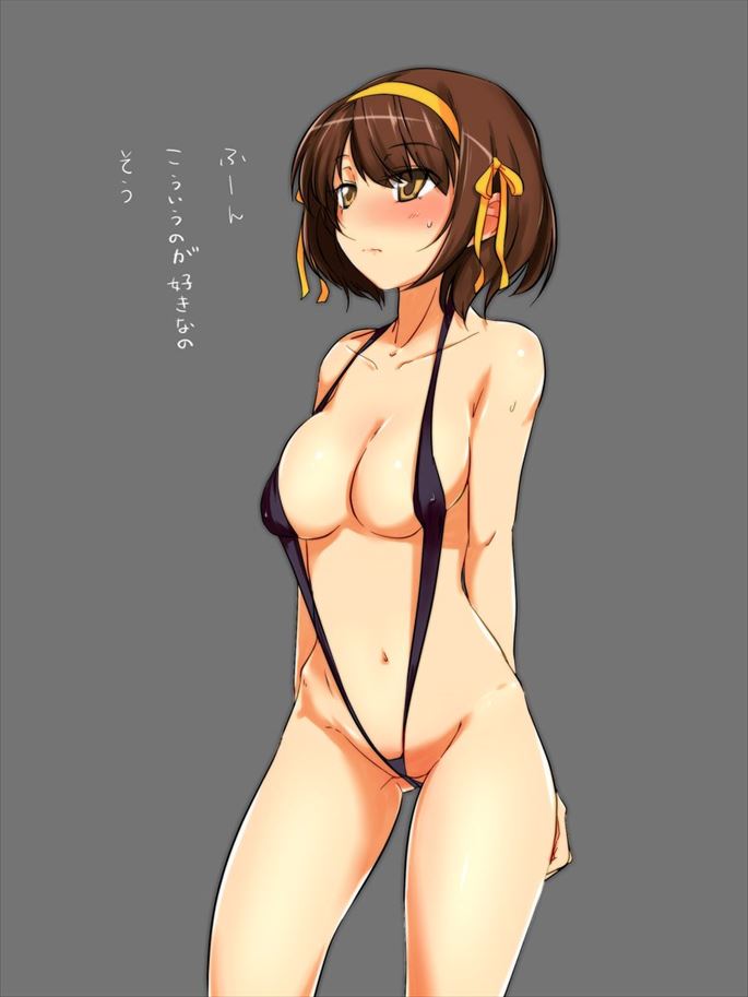 【涼宮ハルヒの憂鬱】涼宮ハルヒの中出し二次エロ画像まとめ