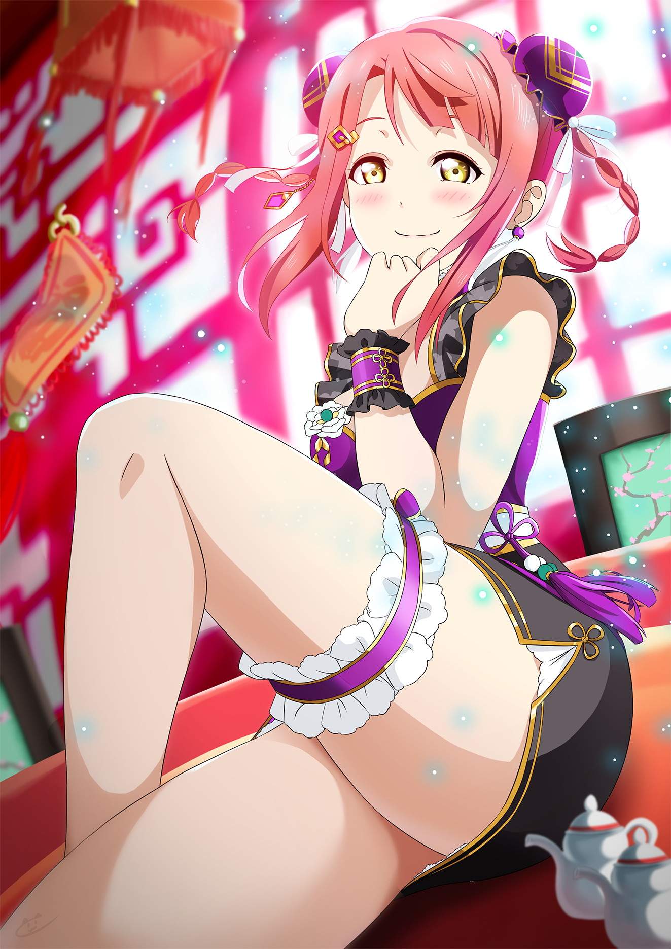 【ラブライブ！虹ヶ咲学園スクールアイドル同好会】声優さんのエロボイスに合わせて鑑賞したい上原歩夢の抜けるエロ画像