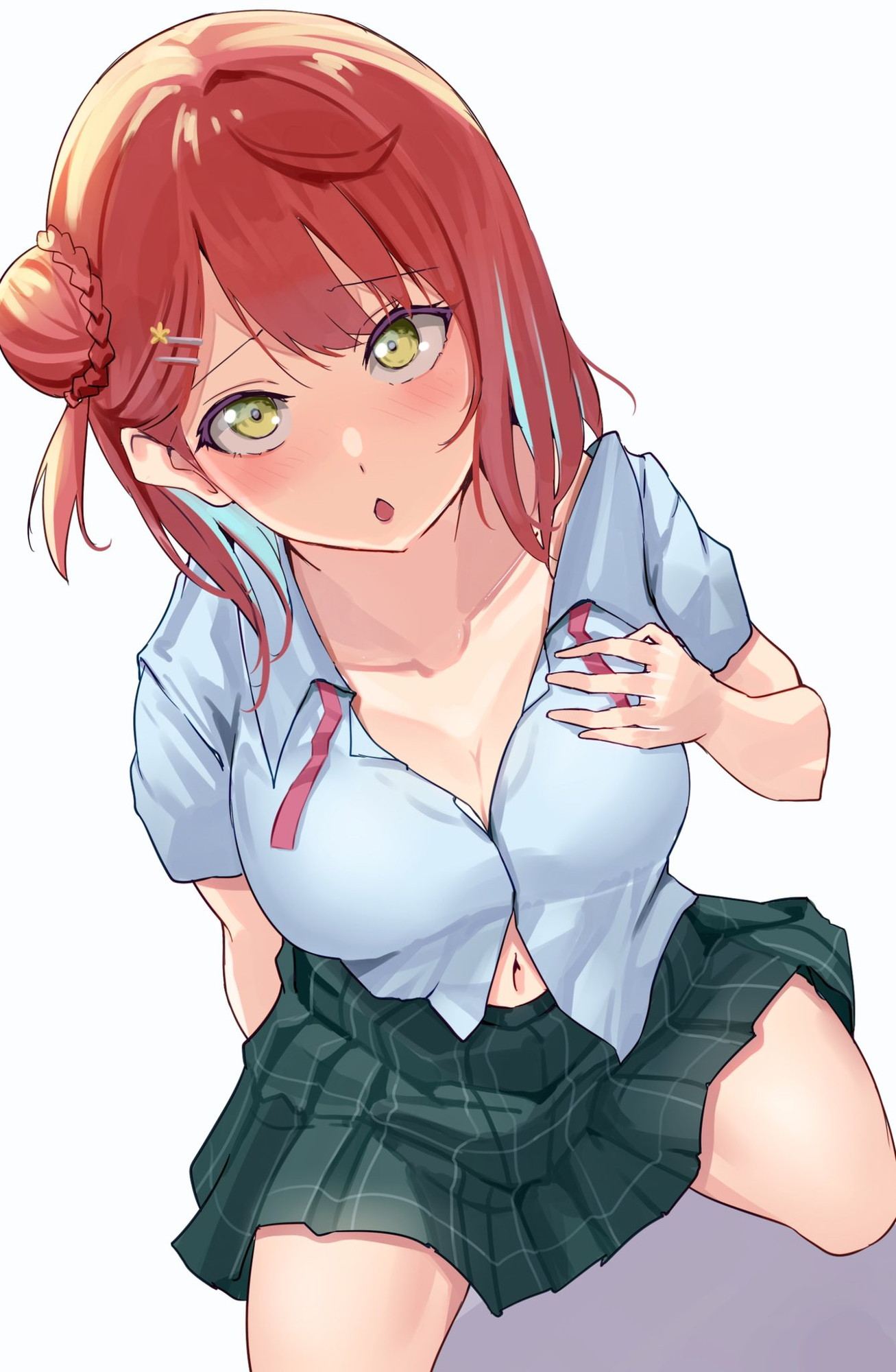 【ラブライブ！虹ヶ咲学園スクールアイドル同好会】声優さんのエロボイスに合わせて鑑賞したい上原歩夢の抜けるエロ画像