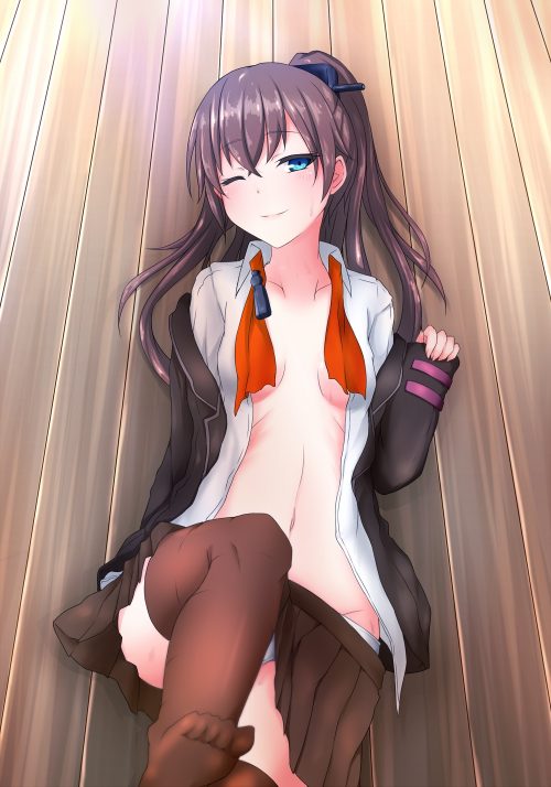 熊野のおっぱいを好き放題ヤリ放題な二次エロ画像【艦隊これくしょん】