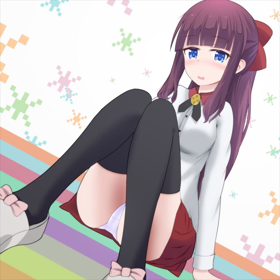 【NEW GAME!】滝本ひふみのイキ顔になってるドエロい抜ける画像