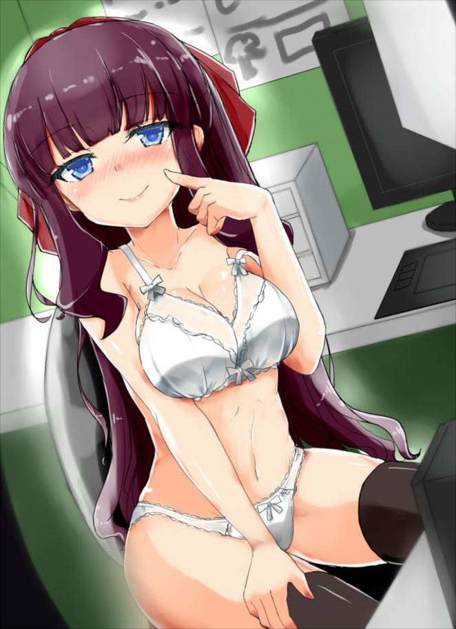 【NEW GAME!】滝本ひふみのイキ顔になってるドエロい抜ける画像