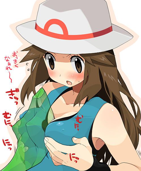 【エロ画像】可愛いリーフの画像を集めてみたが、エロすぎだろ・・・(ポケットモンスター)