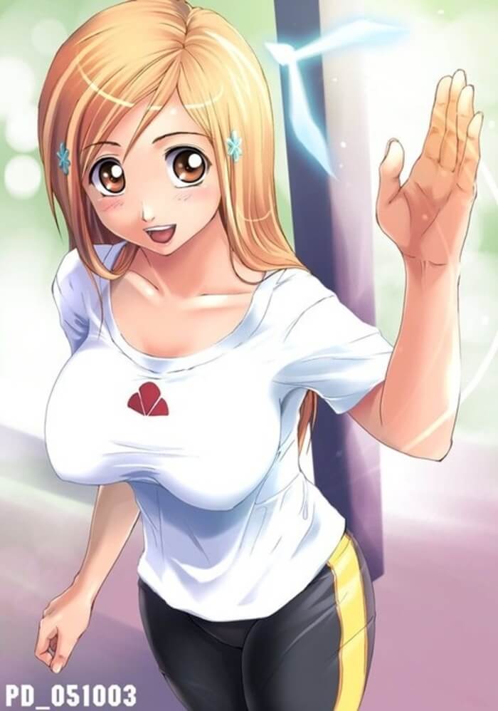 【BLEACH】井上織姫のえっちでかわいい二次エロ画像