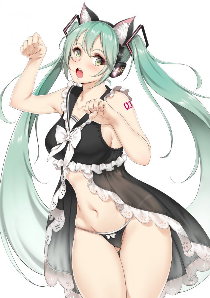 初音ミクのセクシーで抜ける二次エロ画像集【ボーカロイド】