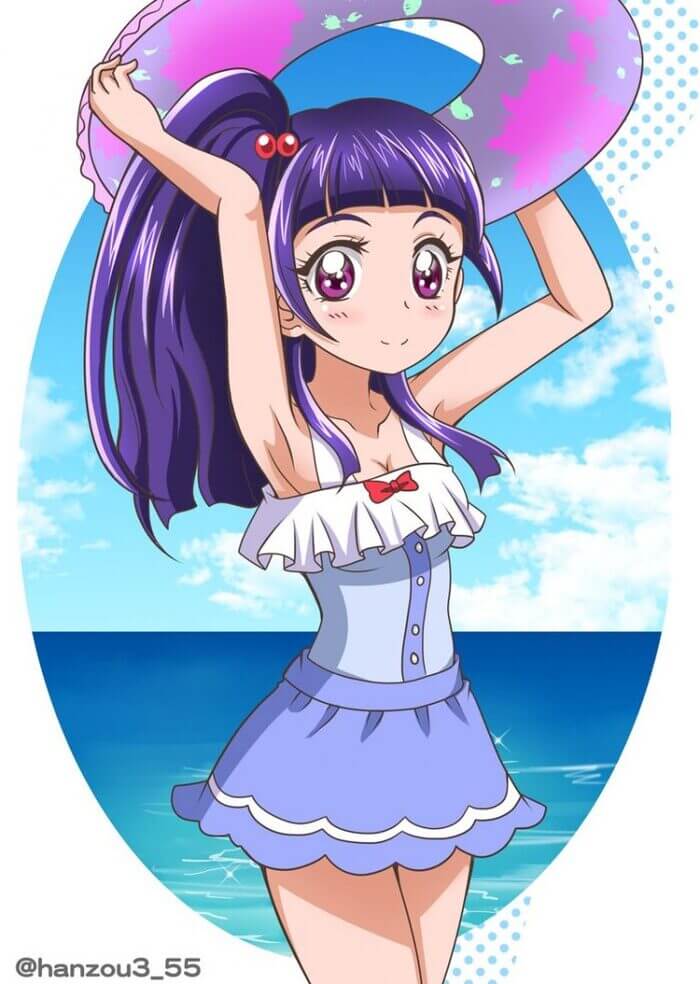 十六夜リコのオナニー姿を想像するだけでめっちゃ抜けるエロ画像【プリキュア】