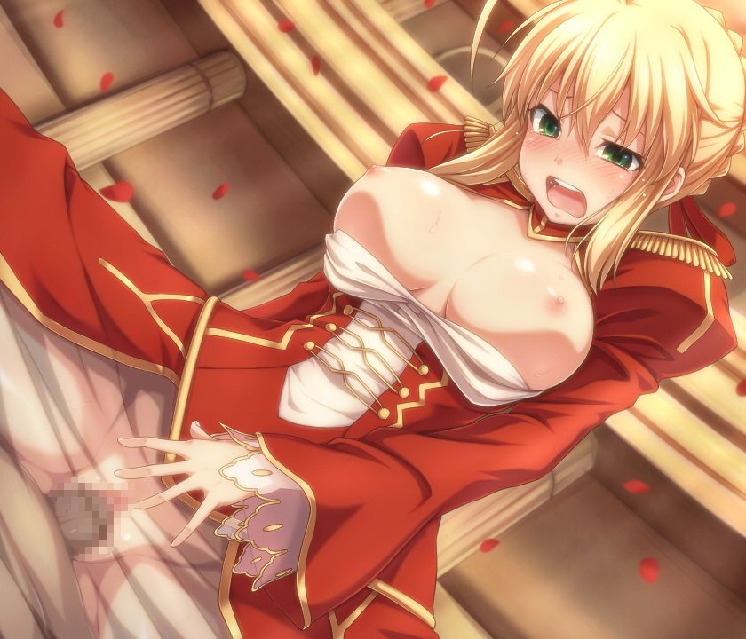 【Fate Grand Order】セイバーのイキ顔になってるドエロい抜ける画像