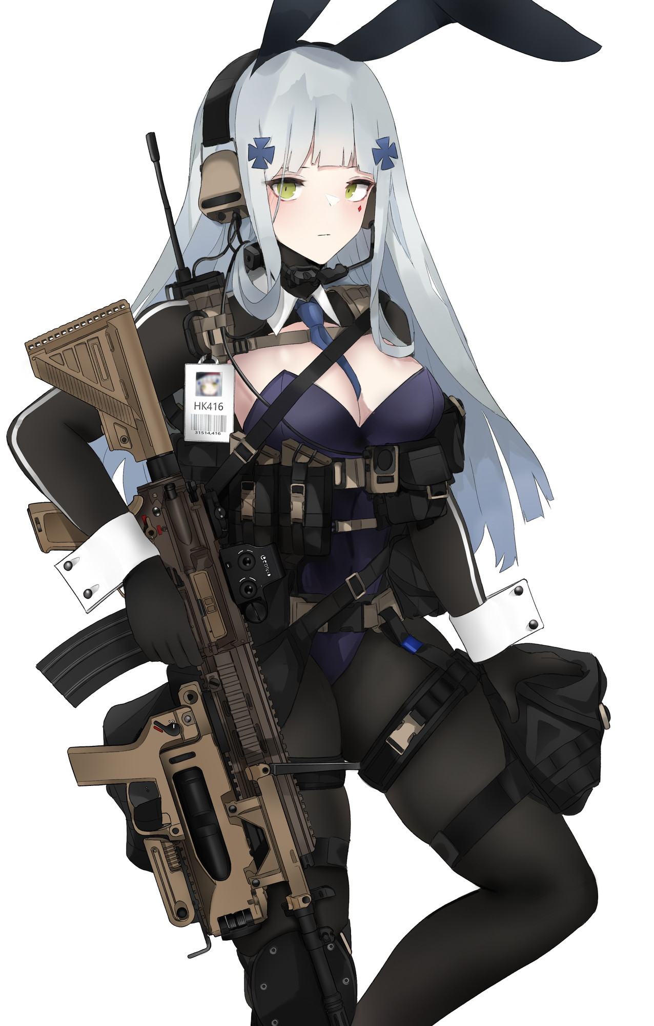 HK416のセクシーで抜ける二次エロ画像集【ドールズフロントライン】