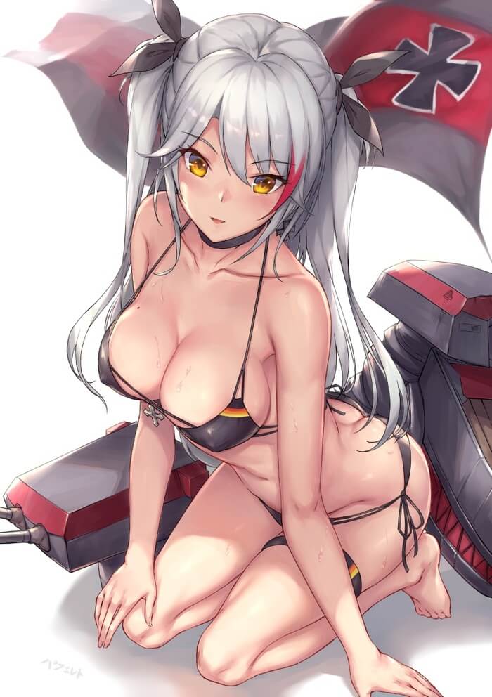 【画像あり】プリンツ・オイゲンの衝撃画像が流出！？(アズールレーン)