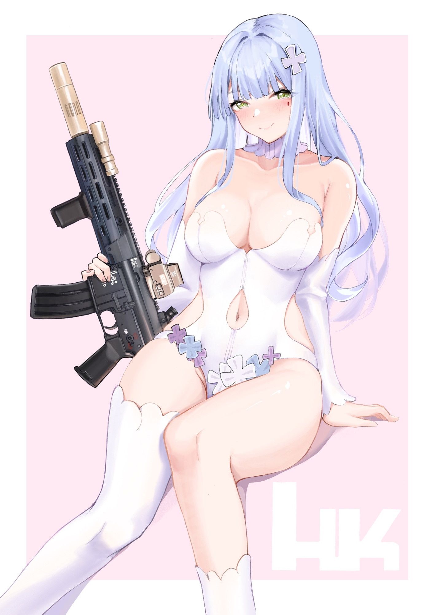 【ドールズフロントライン】二次元の世界に行ってHK416とめっちゃハメハメしたいと思わせるエロ画像まとめ