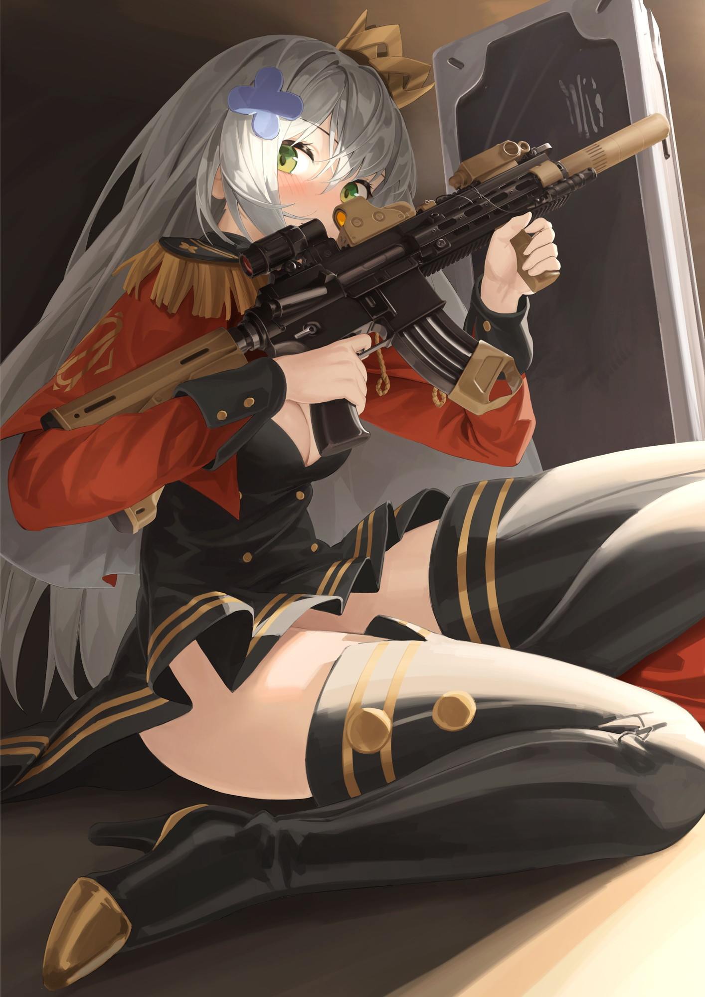 【ドールズフロントライン】二次元の世界に行ってHK416とめっちゃハメハメしたいと思わせるエロ画像まとめ