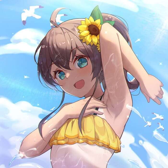 【ホロライブ】二次元の世界に行って夏色まつりとめっちゃハメハメしたいと思わせるエロ画像まとめ