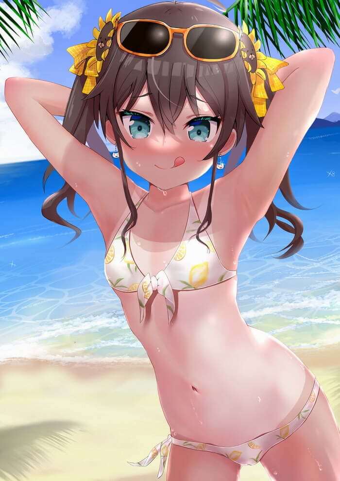 【ホロライブ】夏色まつりのえっちでかわいい二次エロ画像