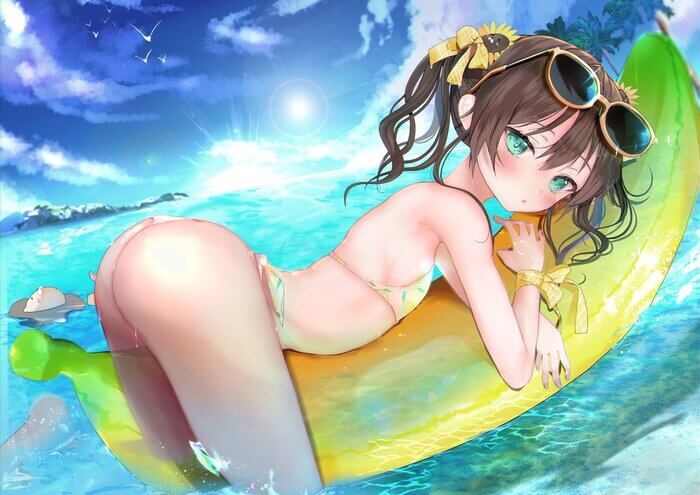 【ホロライブ】夏色まつりのえっちでかわいい二次エロ画像