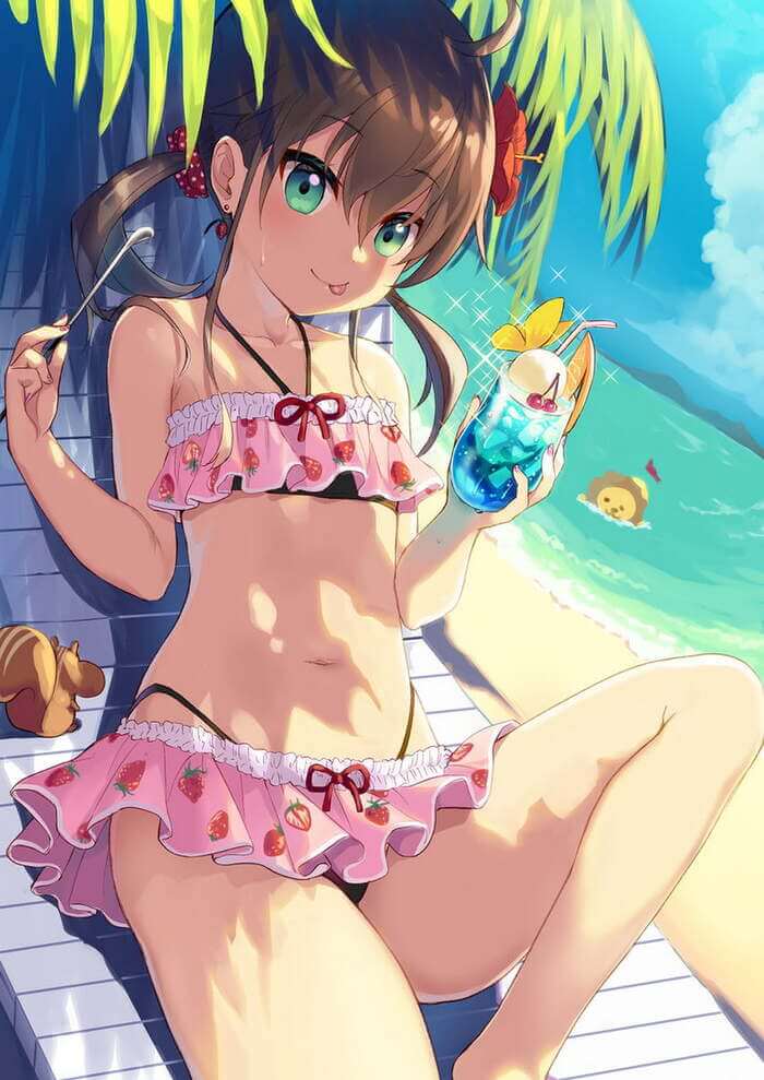 【ホロライブ】夏色まつりの壁紙(PC・スマホ)にできそうな高画質なエロ画像