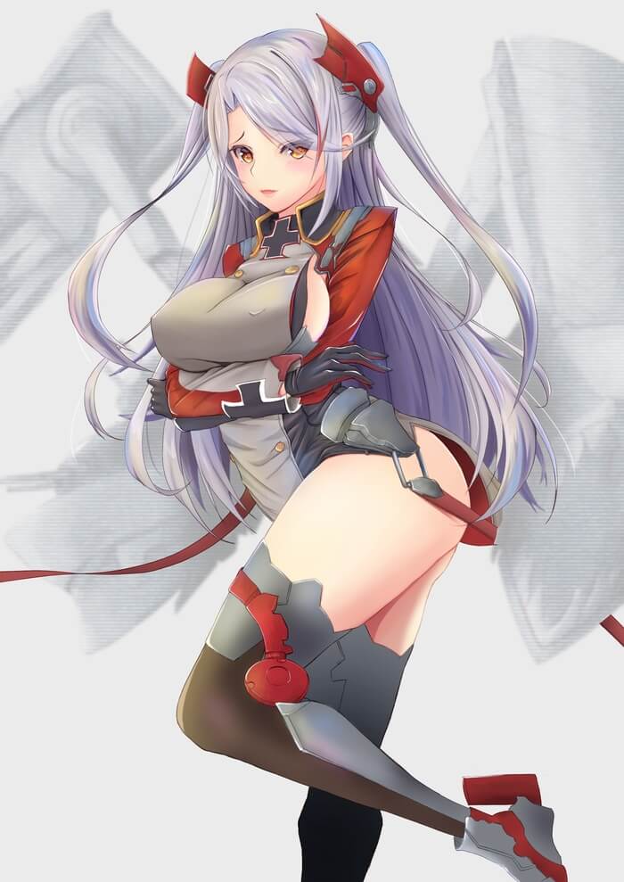 【アズールレーン】プリンツ・オイゲンの抜けるセックス写真画像集