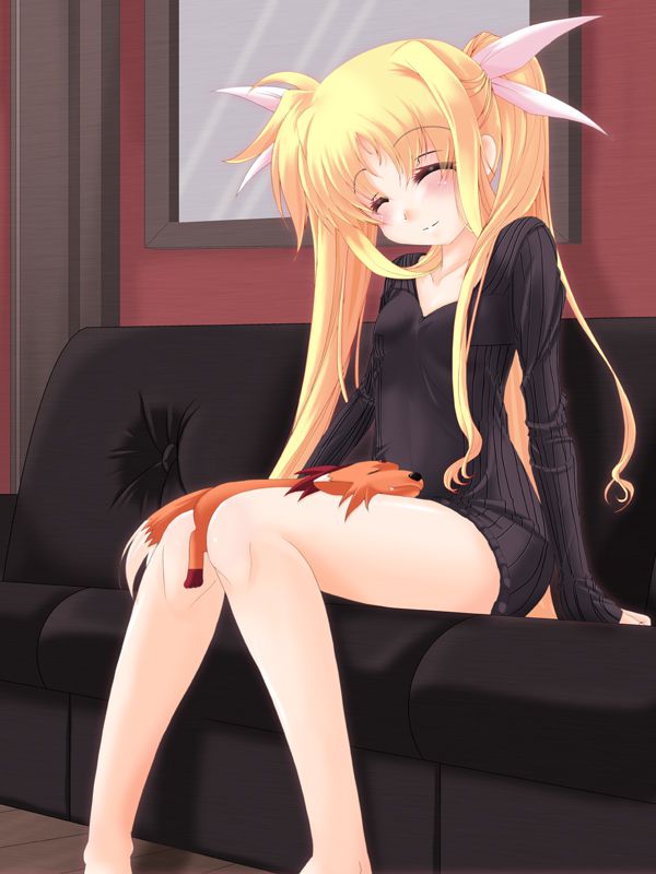 【魔法少女リリカルなのは】フェイトの壁紙(PC・スマホ)にできそうな高画質なエロ画像
