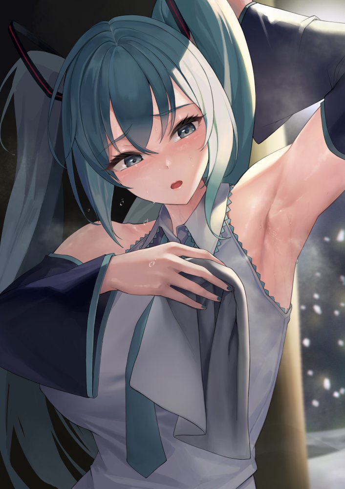 【ボーカロイド】初音ミクのエッチでがっつり抜けるエロ画像