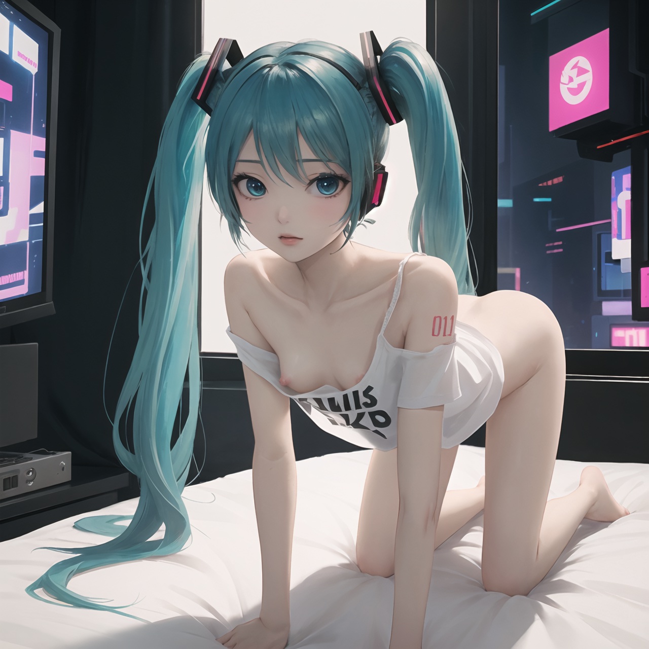 初音ミクの抜けるエッチなセックス画像！【ボーカロイド】