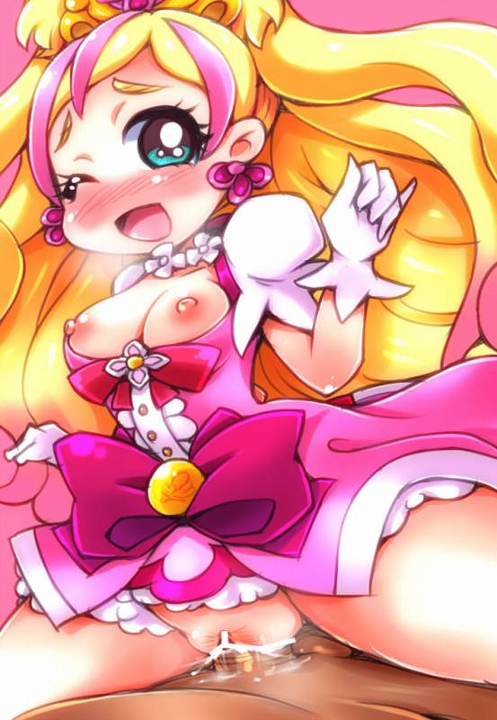 【エロ画像】プリキュア 春野はるかと漫画みたいなＨがしたくなる抜きヌキ二次エロ画像