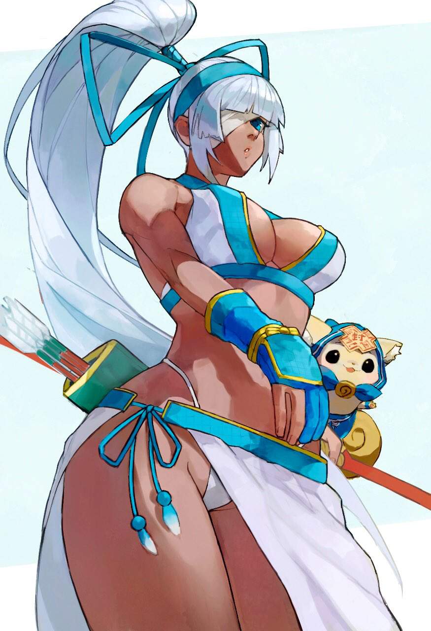 真鏡名ミナのどエロい二次エロ画像がいっぱいおっぱい！【サムライスピリッツ】