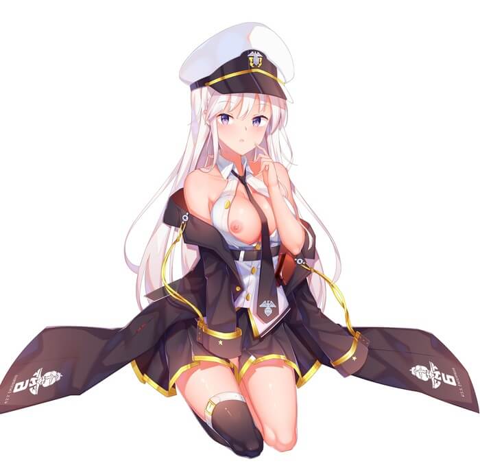 エンタープライズのどエロい二次エロ画像がいっぱいおっぱい！【アズールレーン】