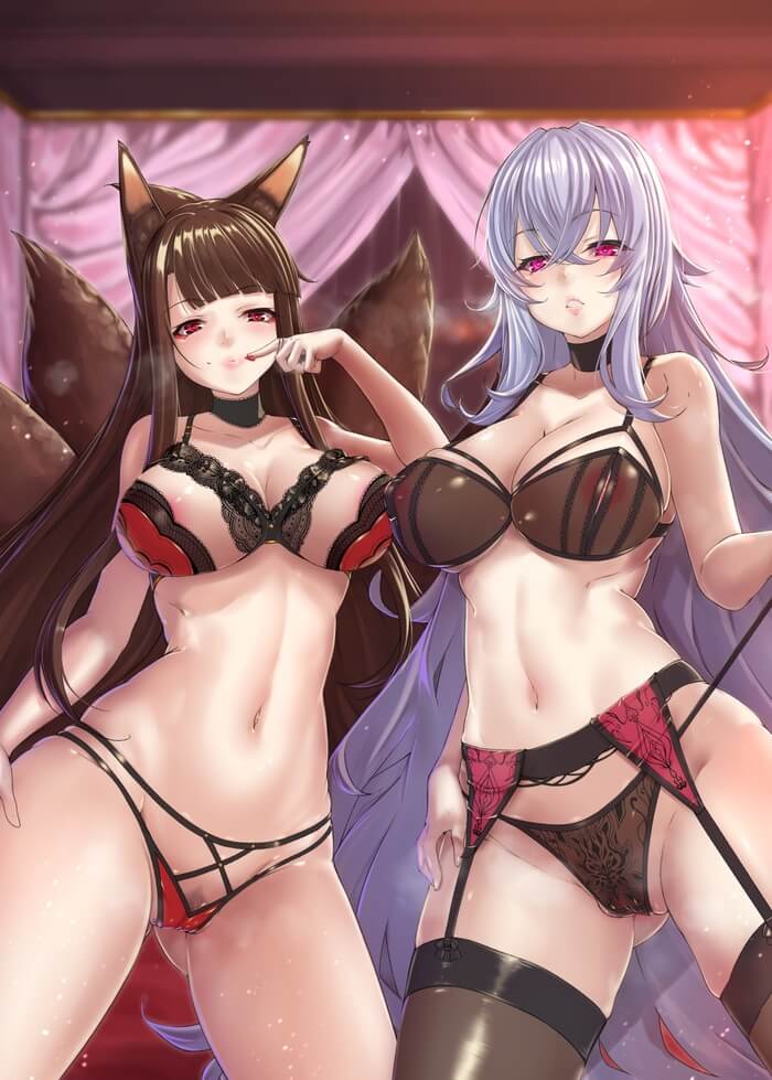 【アズールレーン】赤城とハメハメ濃厚Ｈがしたくなる二次エロ画像