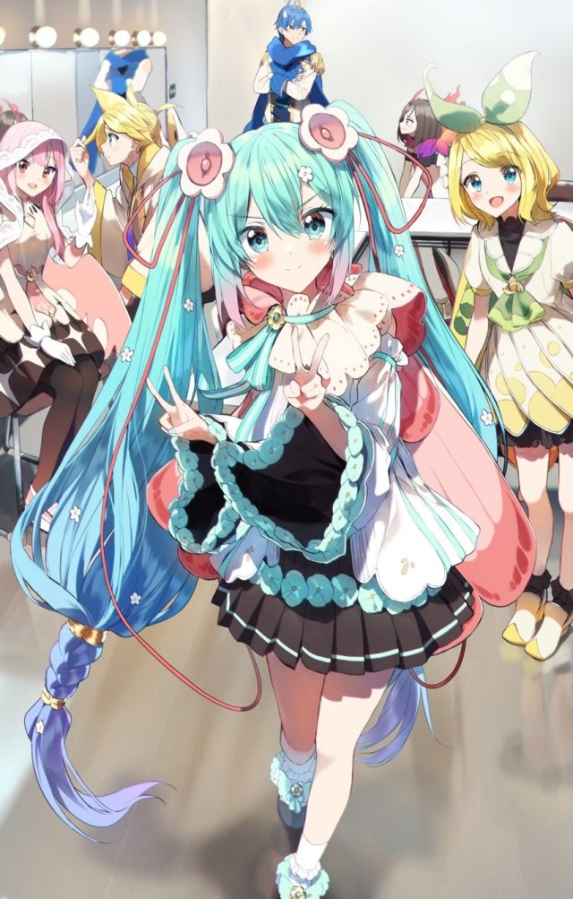 【エロ画像】ボーカロイドのエロコスプレの参考にしたくなる初音ミクのキャラクター画像