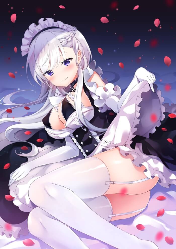 【アズールレーン】声優さんのエロボイスに合わせて鑑賞したいベルファストの抜けるエロ画像