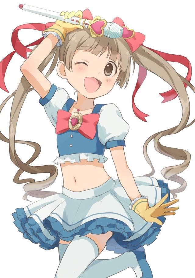 【エロ画像】アイドルマスターシンデレラガールズのエロコスプレの参考にしたくなる横山千佳のキャラクター画像