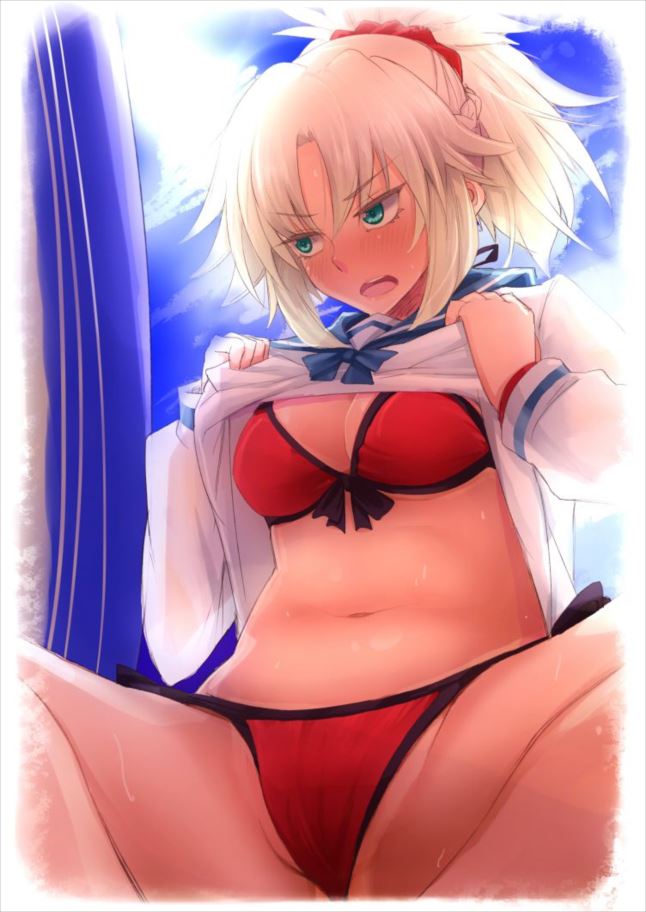 モードレッドの悩殺必死のセクシーポーズのエロ画像！【Fate Grand Order】