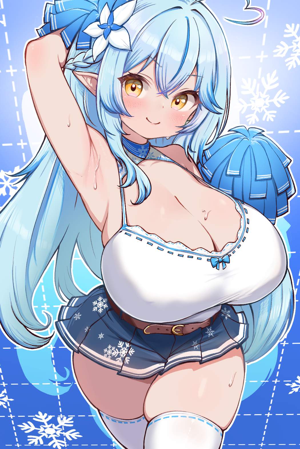 雪花ラミィのどエロい二次エロ画像がいっぱいおっぱい！【ホロライブ】