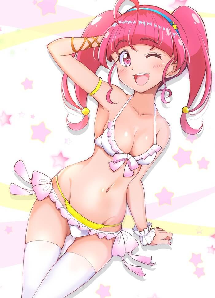 【エロ画像】可愛いキュアスターの画像を集めてみたが、エロすぎだろ・・・(プリキュア)