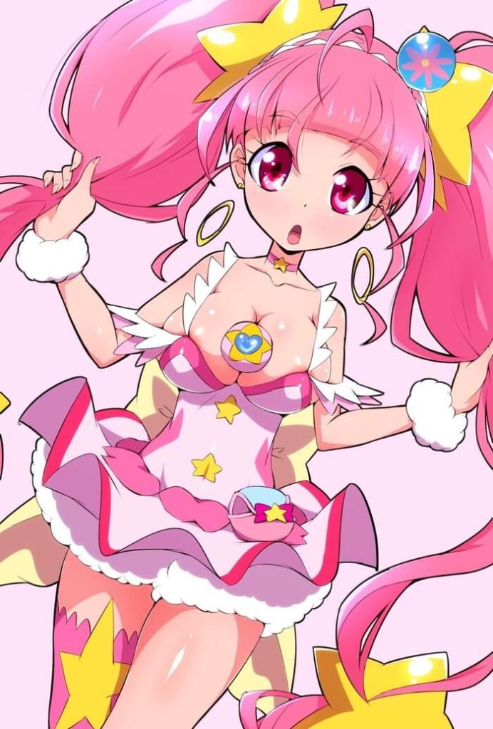 【エロ画像】可愛いキュアスターの画像を集めてみたが、エロすぎだろ・・・(プリキュア)