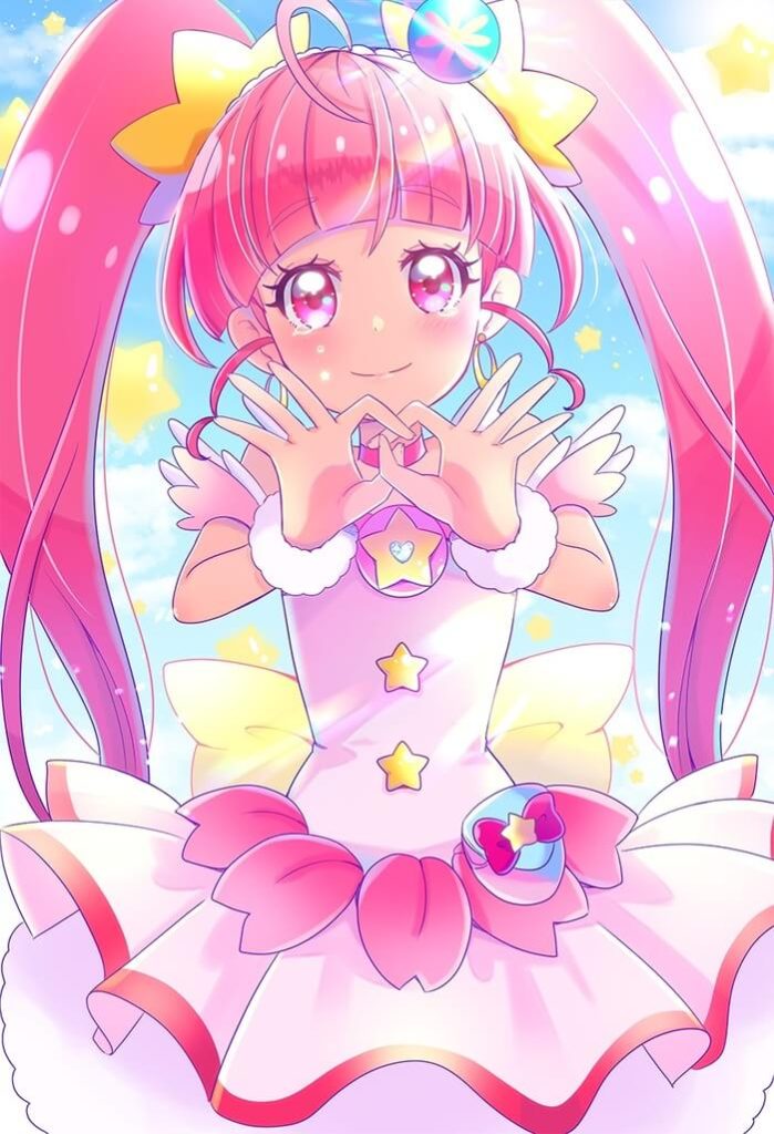 【エロ画像】プリキュアのエロコスプレの参考にしたくなるキュアスターのキャラクター画像