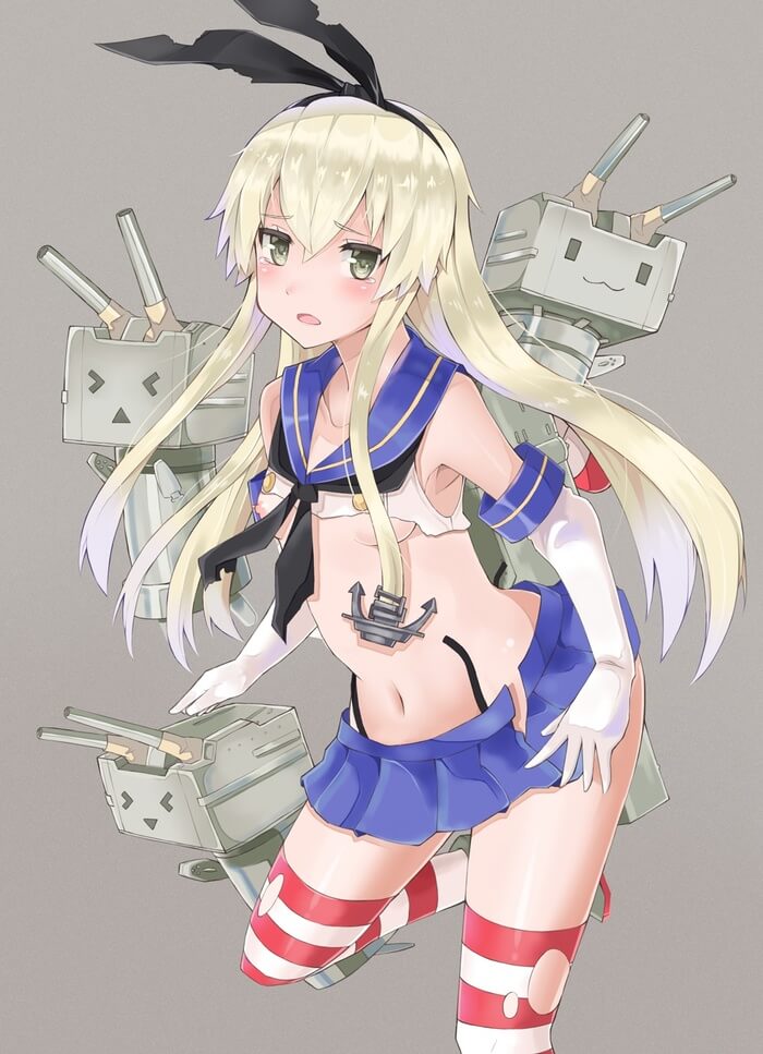 【エロ画像】艦隊これくしょんのエロコスプレの参考にしたくなる島風のキャラクター画像