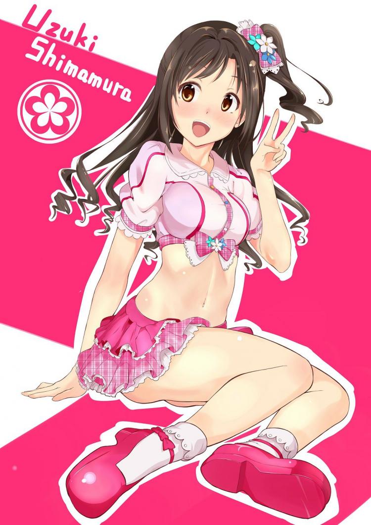 【アイドルマスターシンデレラガールズ】島村卯月の可愛いＨな二次エロ画像