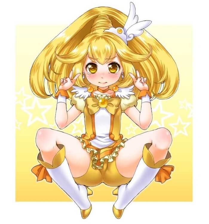 黄瀬やよいのオナニー姿を想像するだけでめっちゃ抜けるエロ画像【プリキュア】