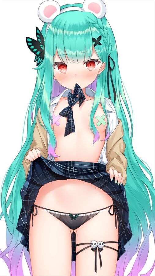 【バーチャルyoutuber】潤羽るしあのエッチでがっつり抜けるエロ画像