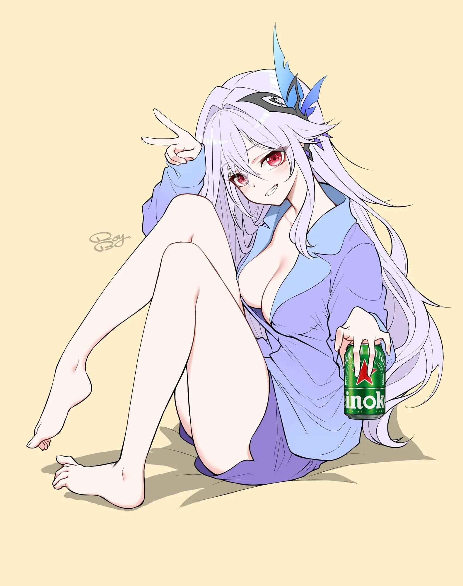 【エロ画像】可愛いスカークの画像を集めてみたが、エロすぎだろ・・・(原神)