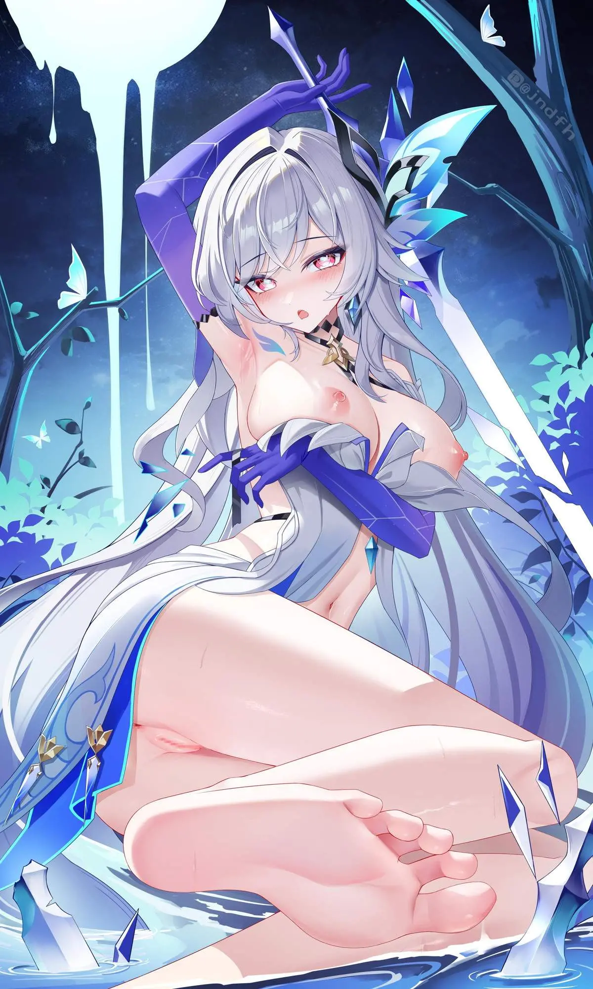 【エロ画像】可愛いスカークの画像を集めてみたが、エロすぎだろ・・・(原神)