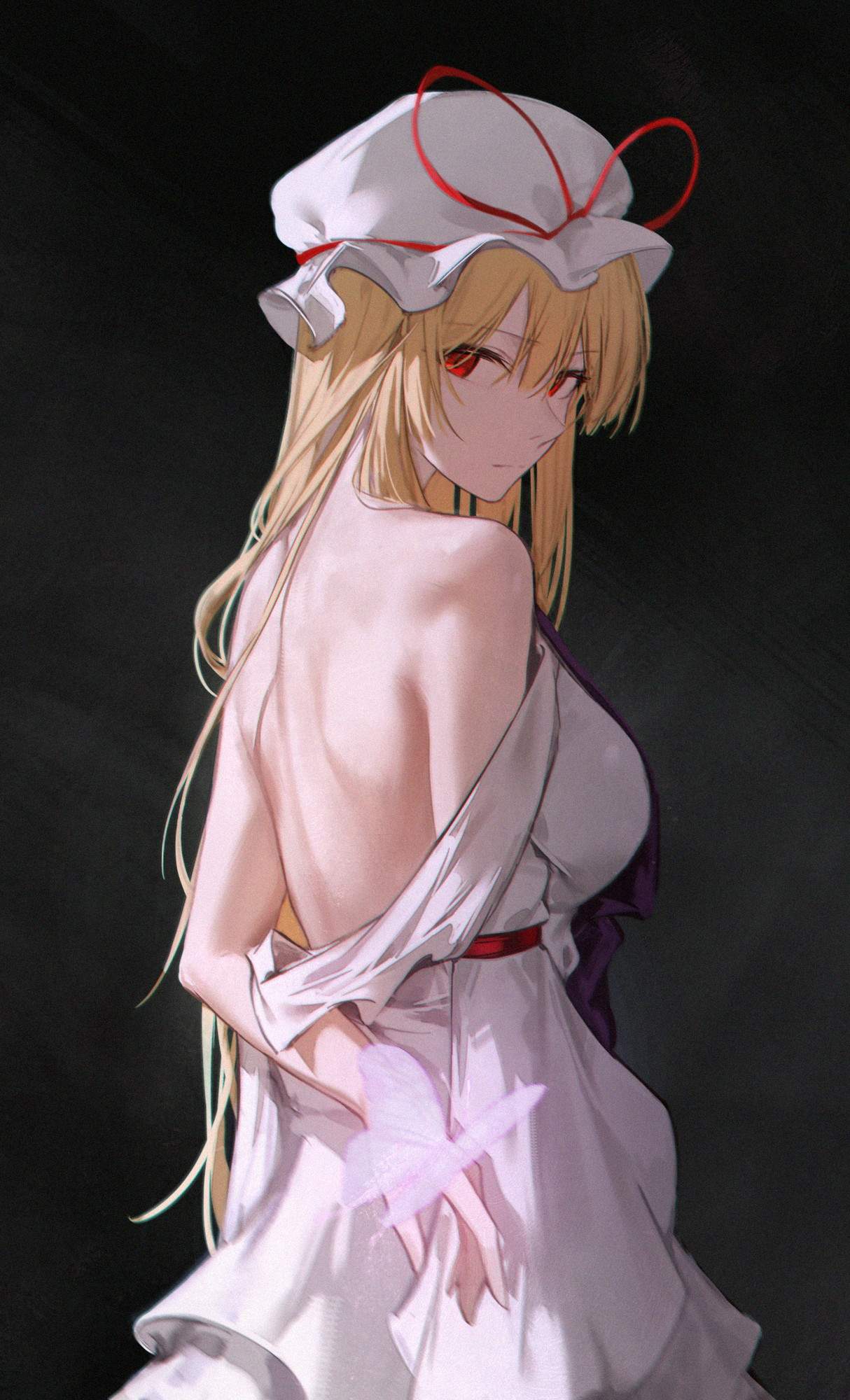 【東方Projectエロ画像】八雲紫のアヘ顔を見たい人向けの秘密部屋がこちらです！